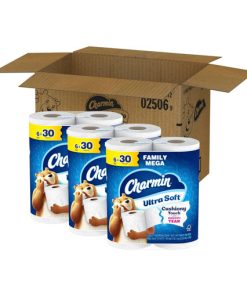 Alternative view of Ultra Soft Cushiony Touch Toilet Paper [18 Family Mega = 90 Regular Rolls]
