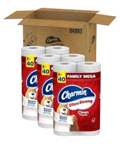 Alternative view of Ultra Strong Clean Touch Toilet Paper [24 Family Mega Rolls = 120 Regular Rolls]