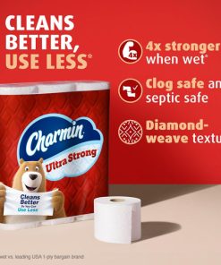 Alternative view of Ultra Strong Clean Touch Toilet Paper [6 Family Mega Rolls = 24 Regular Rolls]