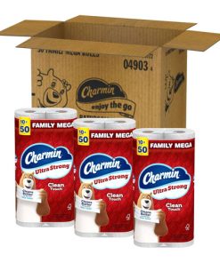 Alternative view of Ultra Strong Clean Touch Toilet Paper [18 Family Mega Rolls = 90 Regular Rolls]