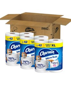 Alternative view of Ultra Soft Cushiony Touch Toilet Paper [18 Family Mega XL = 126 Regular Rolls]